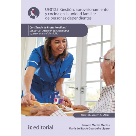 Gestión, aprovisionamiento y cocina en la unidad familiar de personas dependientes. SSCS0108