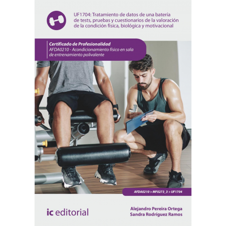 Tratamiento de datos de una batería de tests, pruebas y cuestionarios de la valoración de la condición física, biológica y motiv
