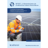 Mantenimiento de instalaciones solares fotovoltaicas. ENAE0108 