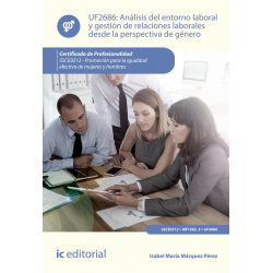Análisis del entorno laboral y gestión de relaciones laborales desde la perspectiva de género UF2686