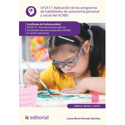 Aplicación de los programas de habilidades de autonomía personal y social del ACNEE. SSCE0112