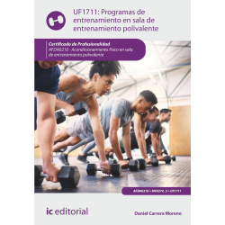 Programas de entrenamiento en sala de entrenamiento polivalente. AFDA0210