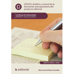 Análisis y control de la desviación presupuestaria del producto editorial. ARGN0109