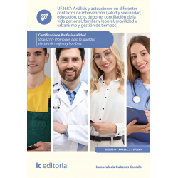 Análisis y actuaciones en diferentes contextos de intervención (salud y sexualidad, educación, ocio, deporte, conciliación de la