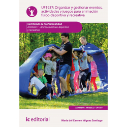 Organizar y gestionar eventos, actividades y juegos para animación físico-deportiva y recreativa. AFDA0211