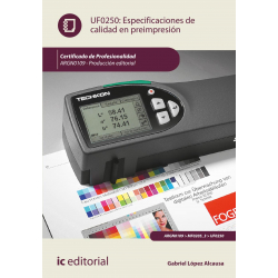 Especificaciones de calidad en preimpresión. ARGN0109 