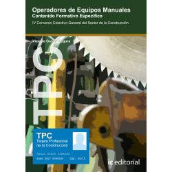 TPC - Operadores de equipos manuales. Contenido Formativo Específico