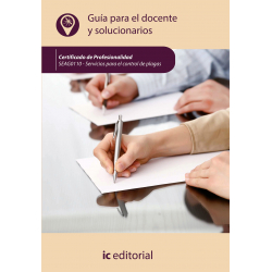 Guía para el docente y solucionarios