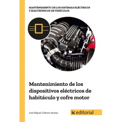Mantenimiento de los dispositivos eléctricos de habitáculo y cofre motor UF1103